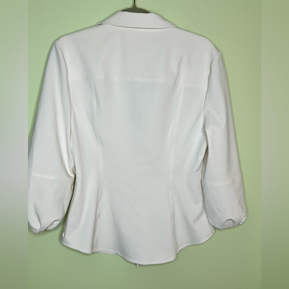 Like new Cinq a Sept Ivory Brit top, Large - Picture 6 of 11